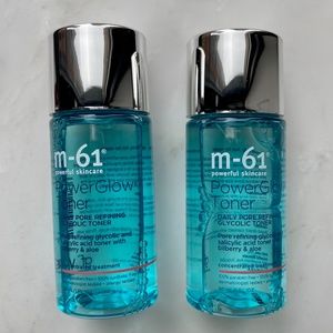 NWT - M-61 PowerGlow Toner - Set of 2